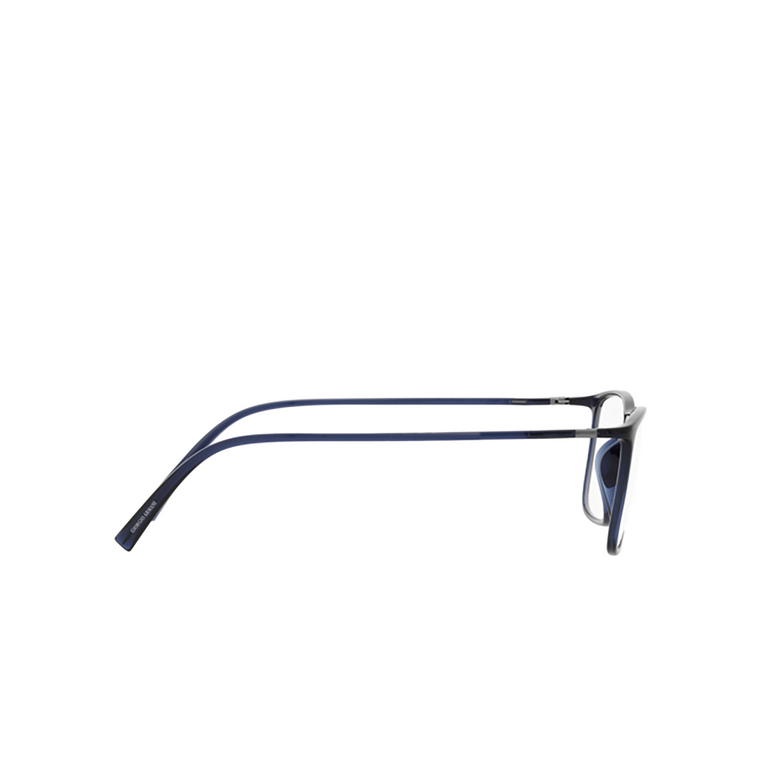 Giorgio Armani AR7244U Eyeglasses 6003 transparent blue - 3/4
