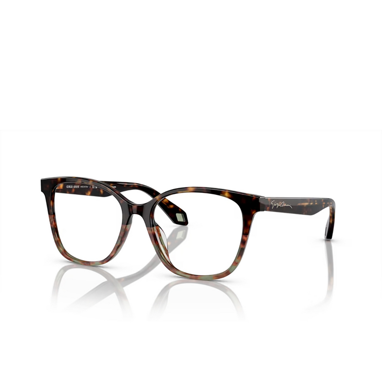 Giorgio Armani AR7246U Eyeglasses 5879 havana / green havana - 2/4