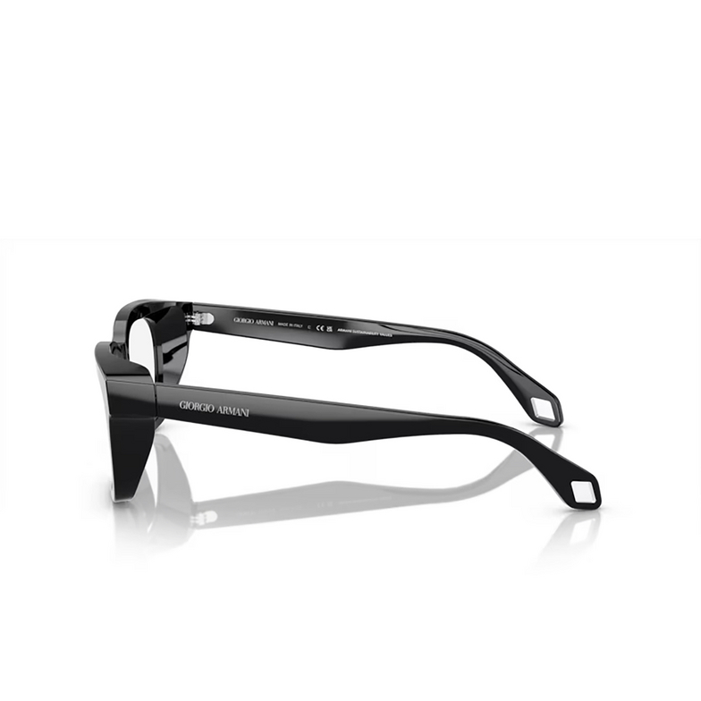 Giorgio Armani AR7247U Eyeglasses 5875 black - 3/4