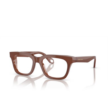 Giorgio Armani AR7247U Eyeglasses 6042 opaline honey - three-quarters view