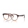 Giorgio Armani AR7248 Eyeglasses 6034 red havana / honey havana - product thumbnail 2/4