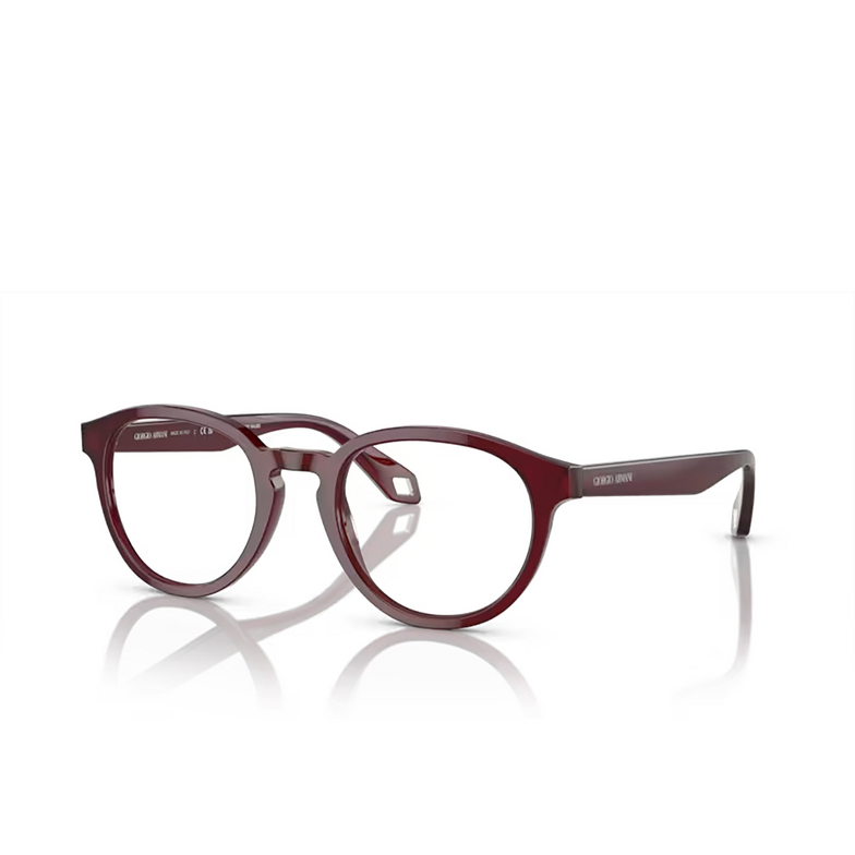 Giorgio Armani AR7248 Eyeglasses 6045 opaline bordeaux - 2/4