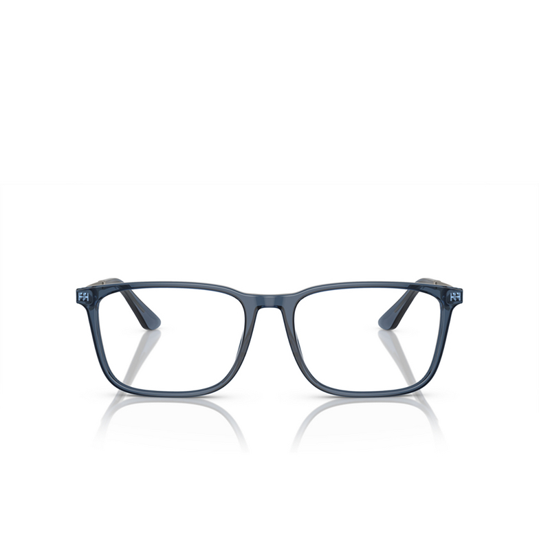 Giorgio Armani AR7249 Eyeglasses 6035 transparent blue - 1/4