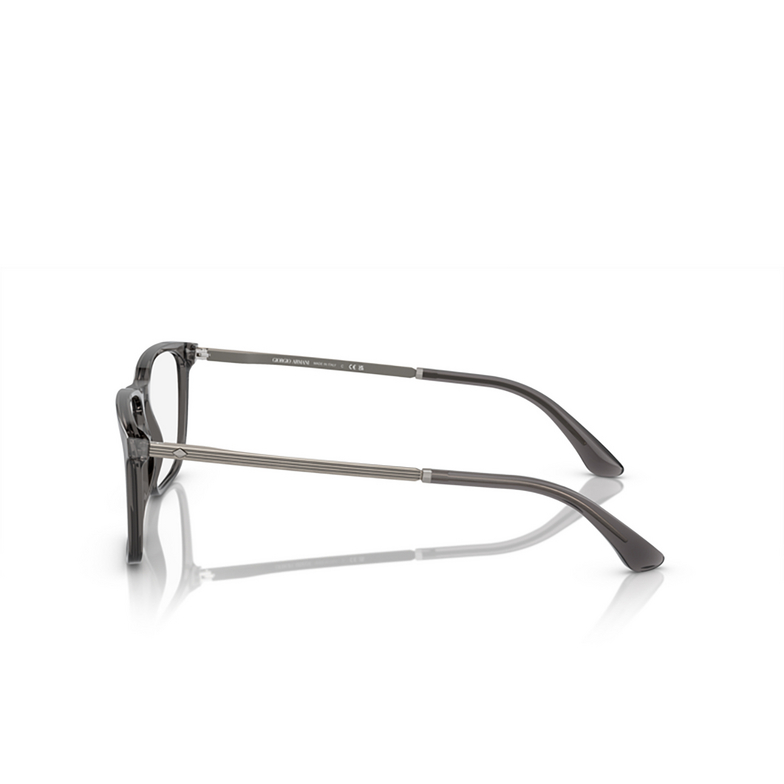 Giorgio Armani AR7249 Eyeglasses 6036 transparent grey - 3/4