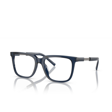 Giorgio Armani AR7252U Korrektionsbrillen 6047 trasparent blue - Dreiviertelansicht