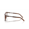 Occhiali da vista Giorgio Armani AR7252U 6049 trasparent brown - anteprima prodotto 3/4