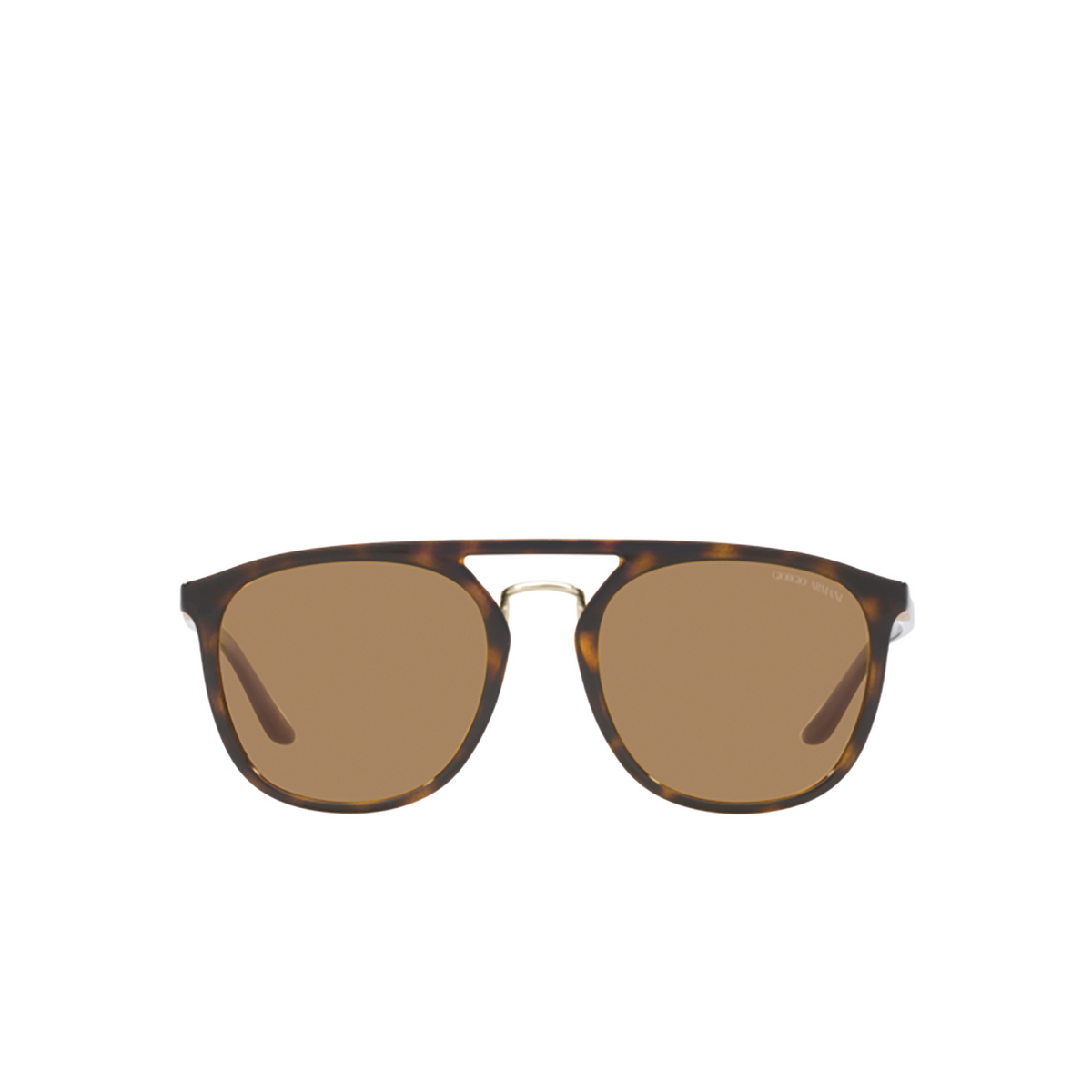 Giorgio Armani AR8118 Sunglasses 5026M4 Havana - front view
