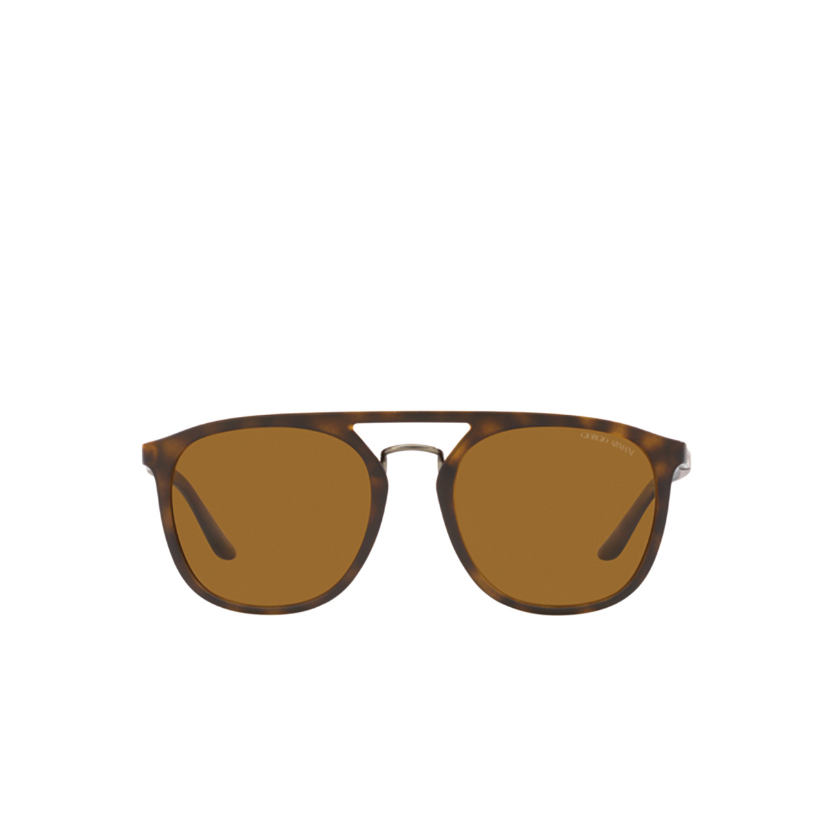 Giorgio Armani AR8118 Sunglasses 508983 Matte Havana - front view