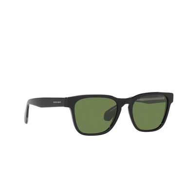 Giorgio Armani AR8155 Sunglasses 58754E black - three-quarters view