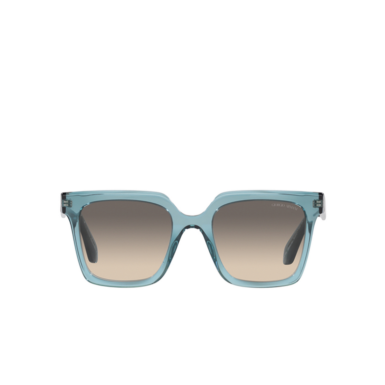 Gafas de sol Giorgio Armani AR8156 593432 transparent blue - 1/4