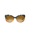Giorgio Armani AR8161 Sunglasses 59302L green havana/striped brown - product thumbnail 1/4