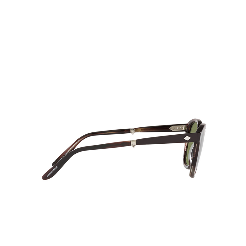 Giorgio Armani AR8170 Sunglasses 59634E striped brown - 3/4