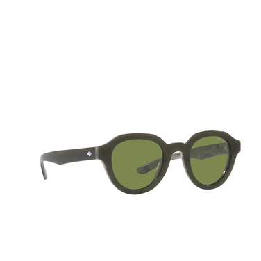 Giorgio Armani AR8172U 46 Green & Bilayer Marble Green Sunglasses