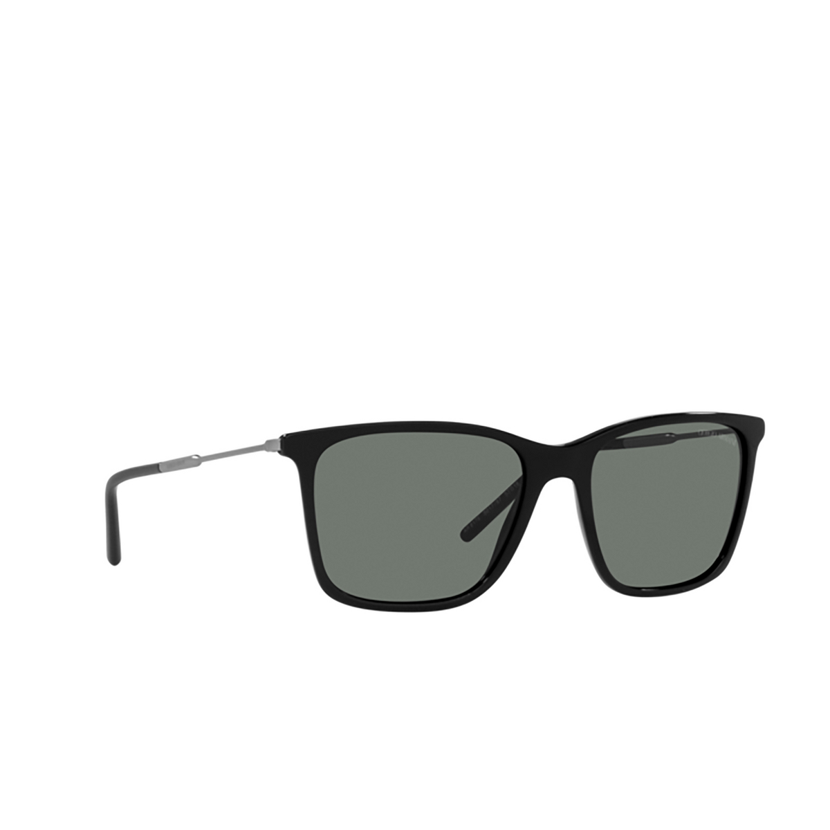 Giorgio Armani AR8176 Sunglasses 501787 Black - three-quarters view