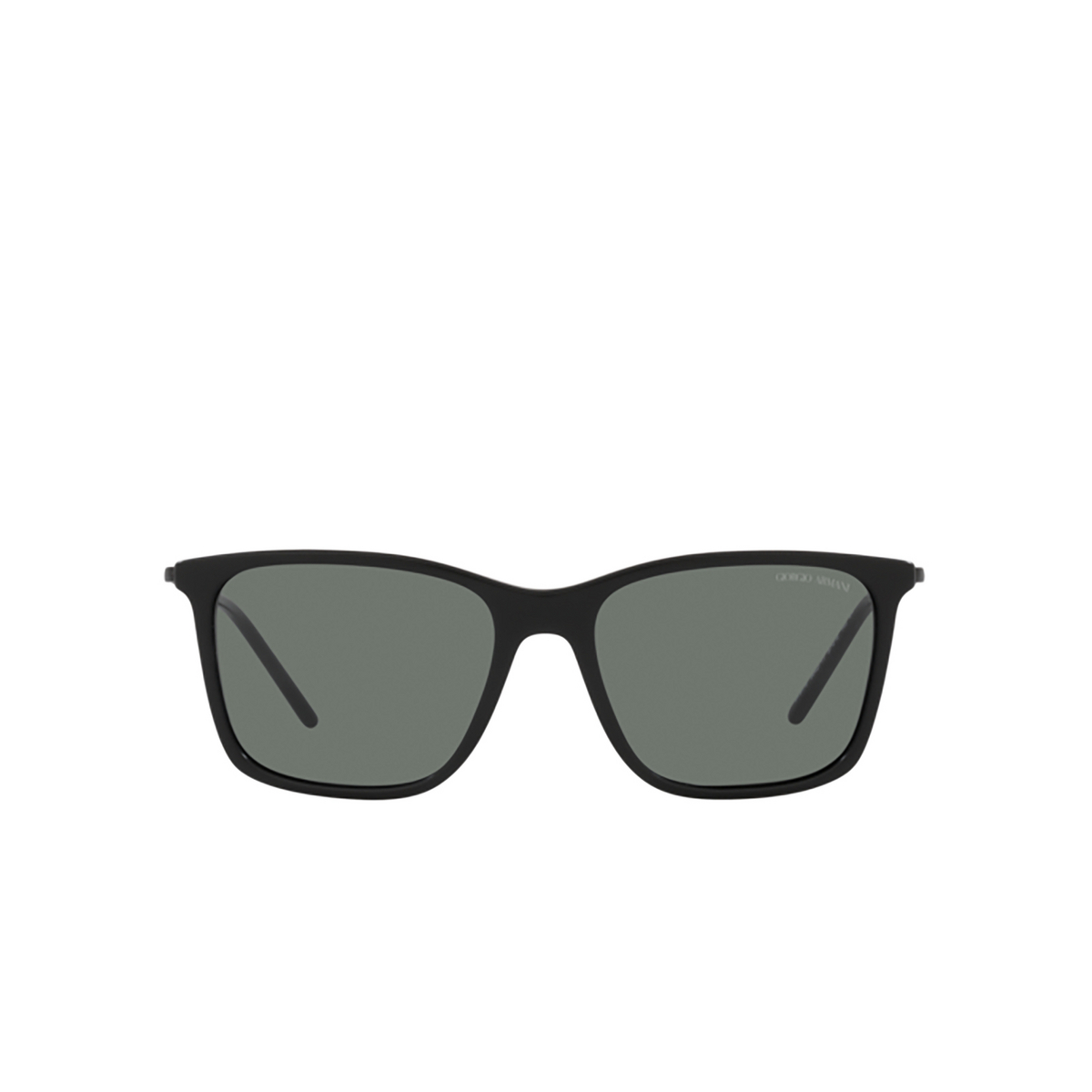 Giorgio Armani AR8176 Sunglasses 504211 Matte Black - front view