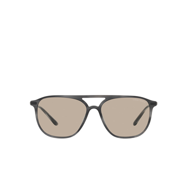 Giorgio Armani AR8179 Sunglasses 5964/3 striped grey - front view