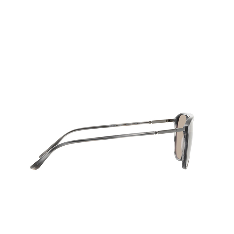 Giorgio Armani AR8179 Sunglasses 5964/3 striped grey - 3/4