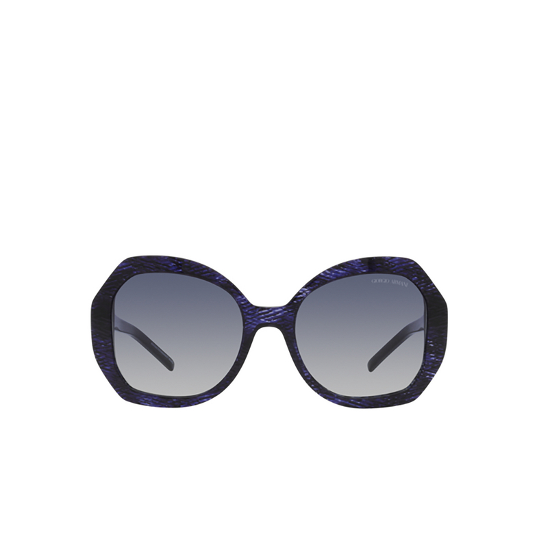 Giorgio Armani AR8180 Sunglasses 60004L blue havana - 1/4