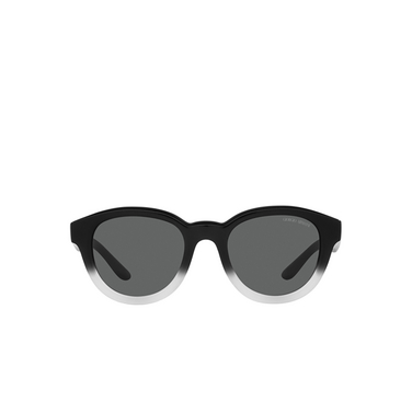 Occhiali da sole Giorgio Armani AR8181 5996B1 gradient black / white - frontale