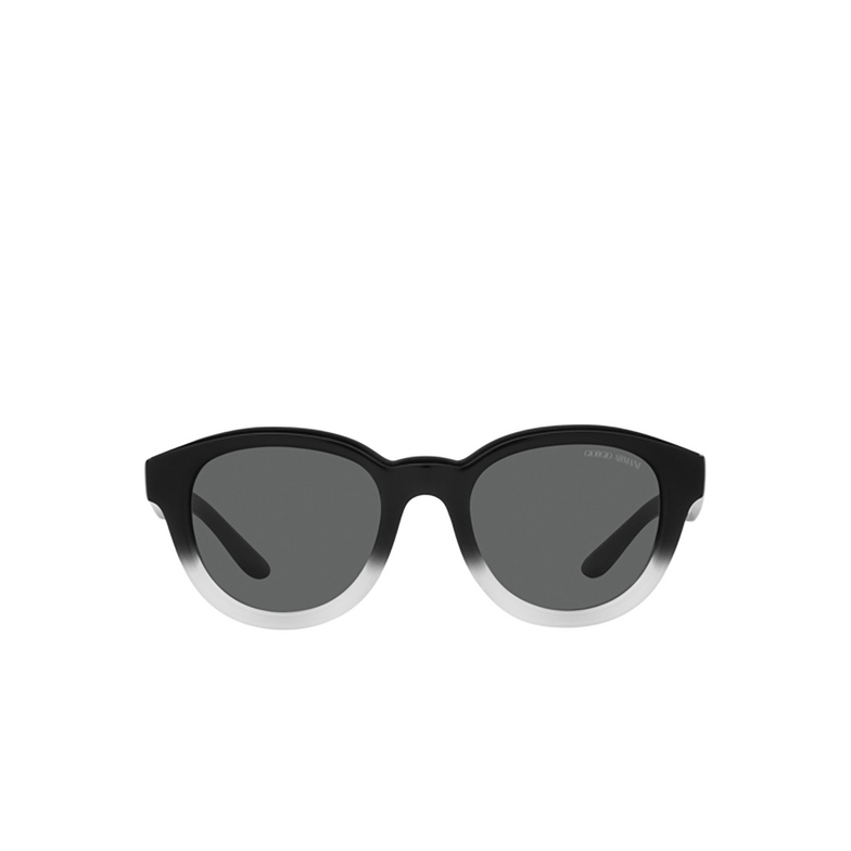 Giorgio Armani AR8181 Sunglasses 5996B1 gradient black / white - 1/4