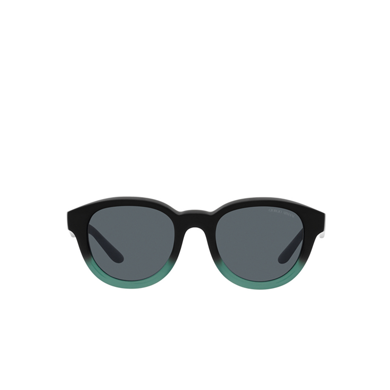 Giorgio Armani AR8181 Sunglasses 5998R5 gradient black / petroleum - 1/4