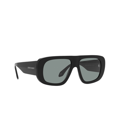 Occhiali da sole Giorgio Armani AR8183 587556 black - tre quarti