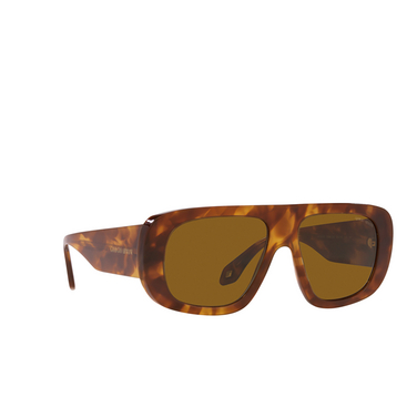 Giorgio Armani AR8183 Sunglasses 598833 red havana - three-quarters view