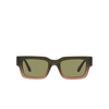 Giorgio Armani AR8184U Sunglasses 598214 gradient green / brown - product thumbnail 1/4