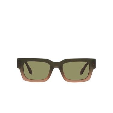 Giorgio Armani AR8184U Sunglasses 598214 gradient green / brown - front view