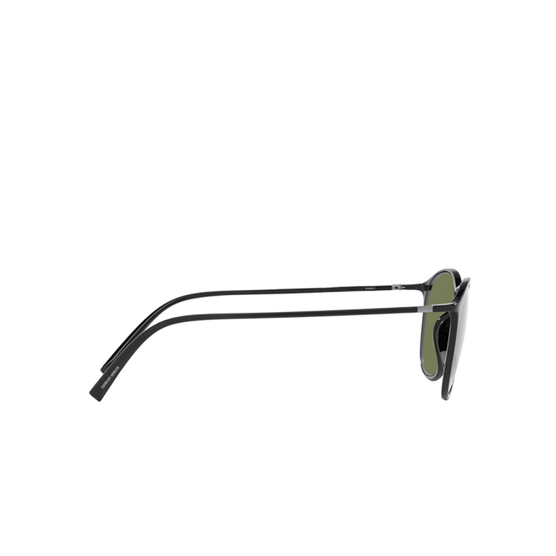 Giorgio Armani AR8186U Sunglasses 50012A shiny black - 3/4