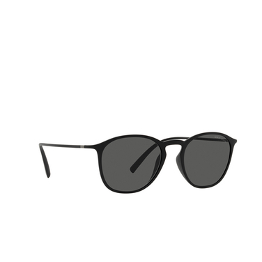 Giorgio Armani AR8186U Sunglasses 504287 matte black - three-quarters view