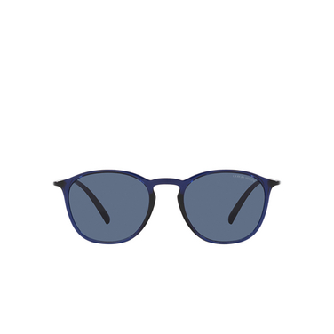 Occhiali da sole Giorgio Armani AR8186U 600380 transparent blue - frontale