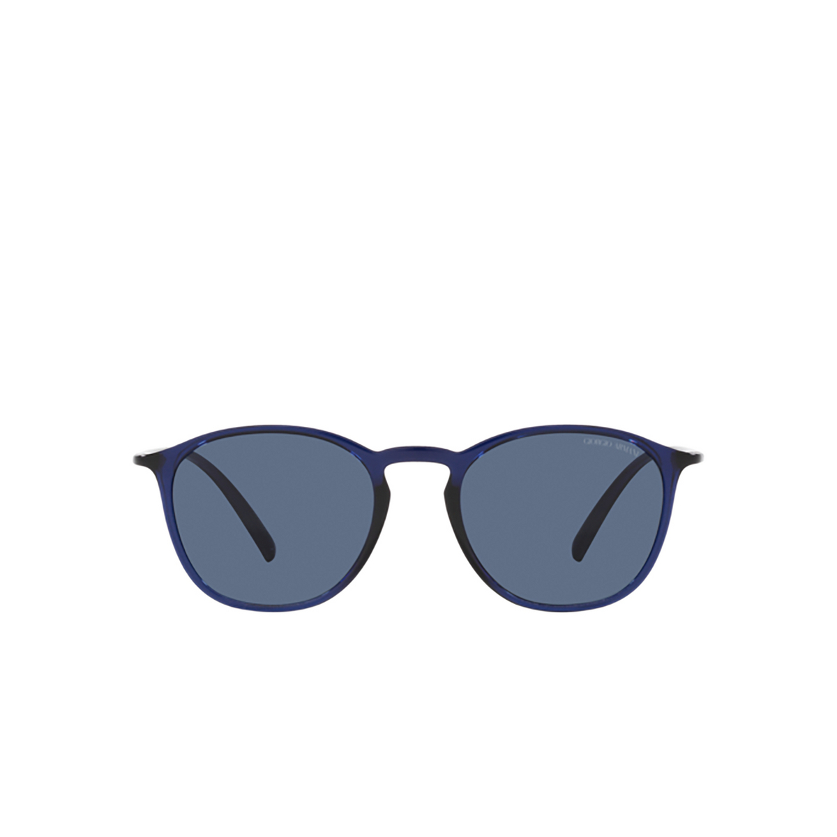 Giorgio Armani AR8186U Sunglasses 600380 Transparent blue - front view