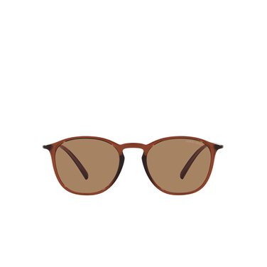 Gafas de sol Giorgio Armani AR8186U 6004M4 transparent brown - Vista delantera