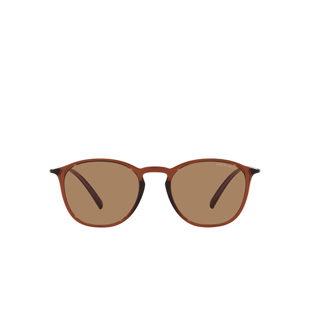 Giorgio Armani AR8186U Sunglasses 6004M4 Transparent brown - front view