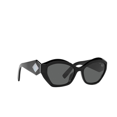 Giorgio Armani AR8187U Sunglasses 5875b1 black - three-quarters view