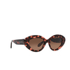 Giorgio Armani AR8188 Sunglasses 59920A pink havana - product thumbnail 2/4