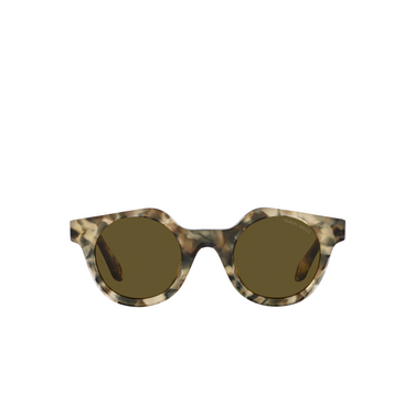 Giorgio Armani AR8191U Sunglasses 601773 beige havana - front view
