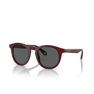 Giorgio Armani AR8192 Sunglasses 6045B1 opaline bordeaux - three-quarters view
