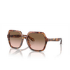 Giorgio Armani AR8193U Sunglasses 603351 orange havana / red havana - product thumbnail 2/4