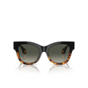 Giorgio Armani AR8195U Sunglasses 587519 black / yellow havana - product thumbnail 1/4