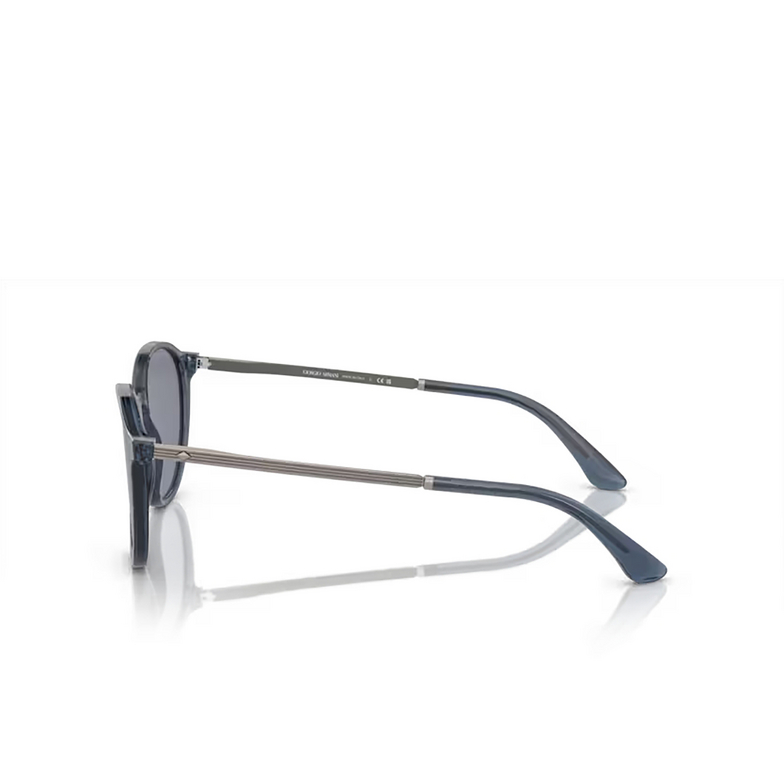 Giorgio Armani AR8196 Sunglasses 603519 trasparent blue - 3/4