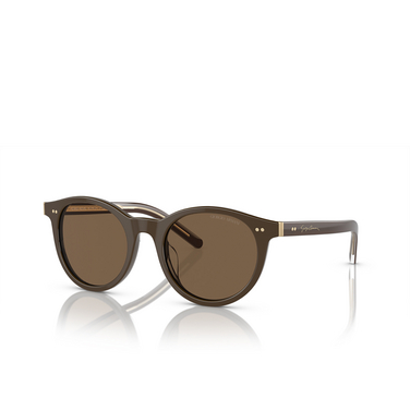 Giorgio Armani AR8199U Sunglasses 604073 brown - three-quarters view