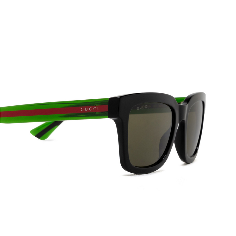 Gucci GG0001SN Sunglasses 002 black - 3/5