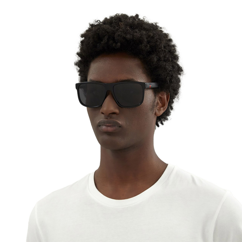 Gucci GG0010S Sunglasses 001 black - 5/5