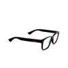 Gucci GG0011O Korrektionsbrillen 005 black - Produkt-Miniaturansicht 2/5