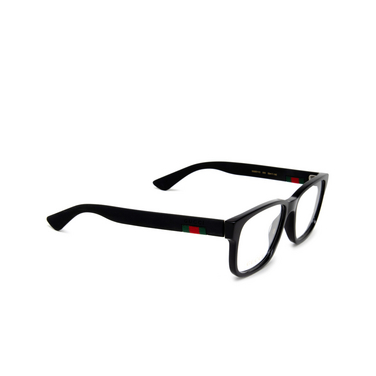 Gucci GG0011O Korrektionsbrillen 005 black - Dreiviertelansicht