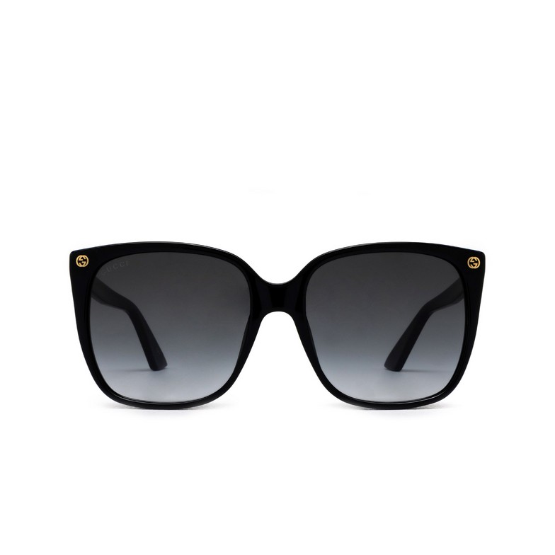 Gucci GG0022S Sunglasses 001 black - 1/5