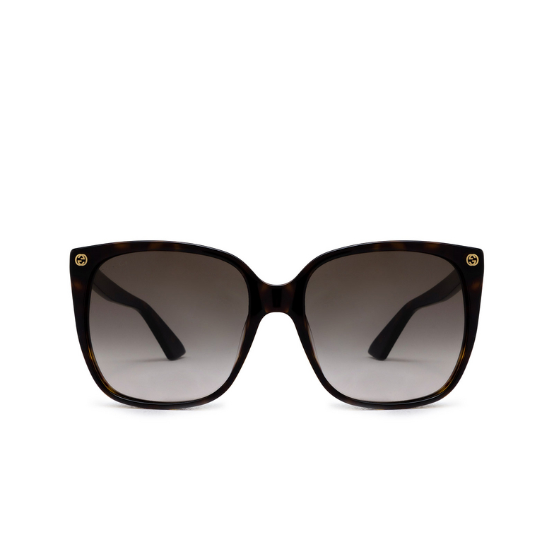 Gucci GG0022S Sunglasses 003 havana - 1/5