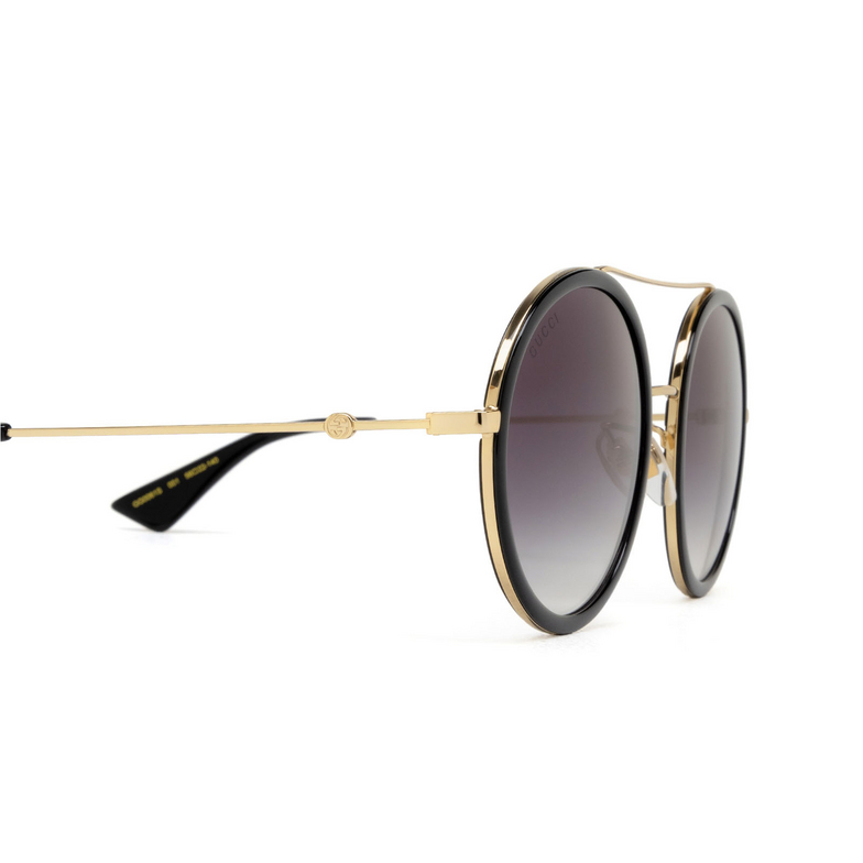 Gucci GG0061S Sunglasses 001 black - 3/4